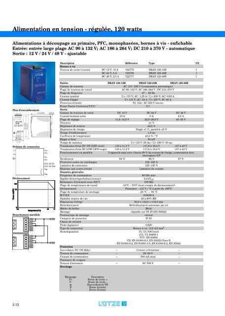 Modules d'interface: relais, convertisseurs et de câblage ...