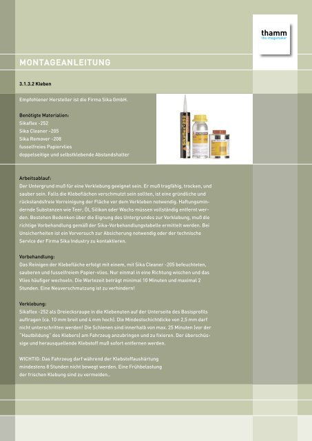 MONTAGEANLEITUNG TRUCKFRAME