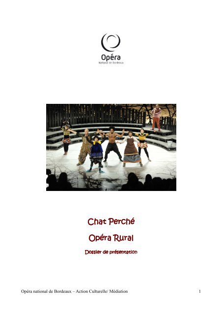 Chat Perche Opera De Bordeaux