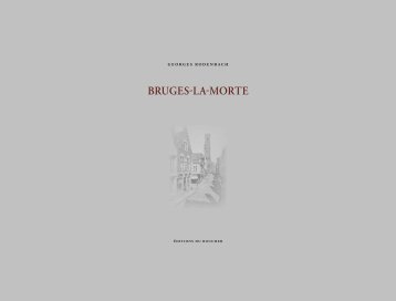 Bruges-la-Morte - Georges Rodenbach - Éditions du Boucher