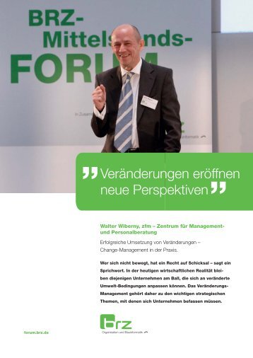 Download PDF, 107 KB - zfm - Zentrum für Management