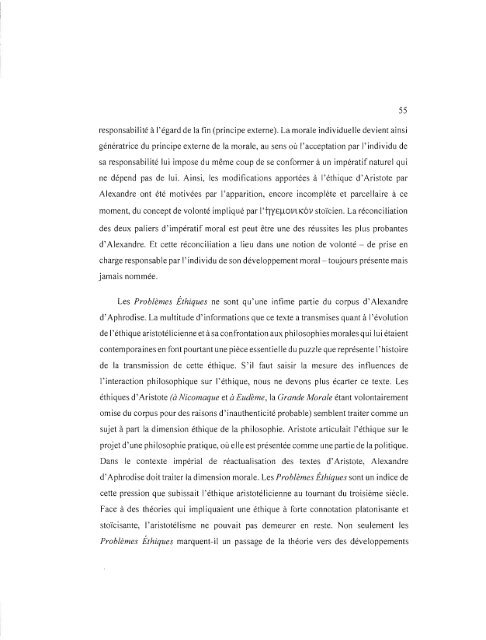 aristotélisme et stoïcisme à l'époque impériale - Archipel