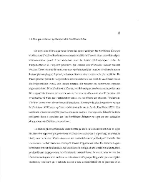 aristotélisme et stoïcisme à l'époque impériale - Archipel