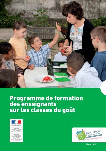 Guide de formation des enseignants - Portail public de l'alimentation