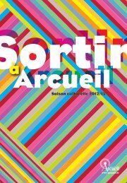 Saison culturelle 2012-2013 - Arcueil