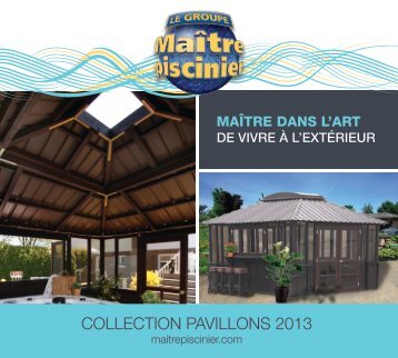 Pavillons - Maître piscinier