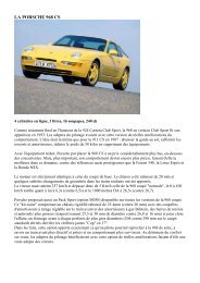 LA PORSCHE 968 CS - Porsche Club 924/944/968 France