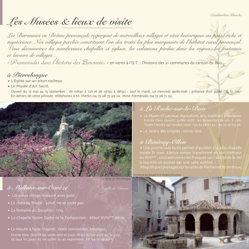 Brochure de l'Office - Buis-les-Baronnies