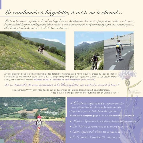 Brochure de l'Office - Buis-les-Baronnies