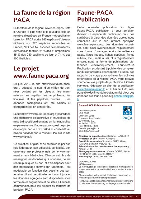 Faune-PACA Publication n°5 - files.biolovision.net