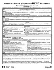 Demande De Passeport Generale Pour Adulte Passeport Canada