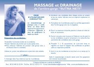 MASSAGE et DRAINAGE - ludmilla de bardo