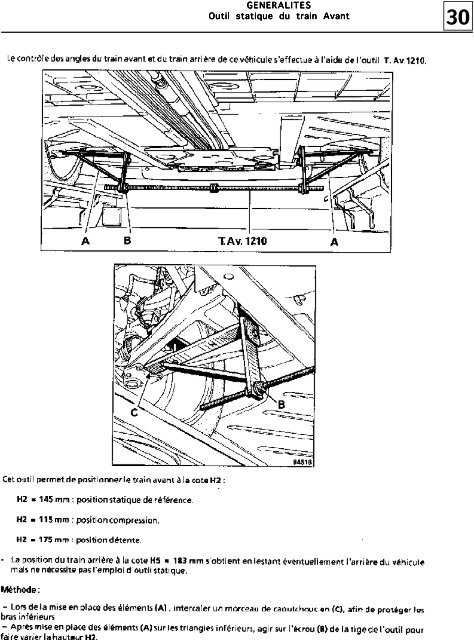 GENERALITES Schéma de principe général du circuit de freinage