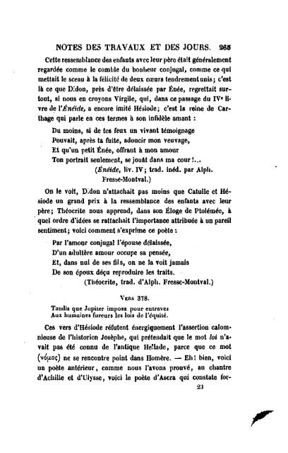 Traduction d'Alphonse Fresse-Montval - Notes du mont Royal