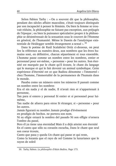 Introduction à la pensée d'Alain Badiou. Les quatre ... - Nessie