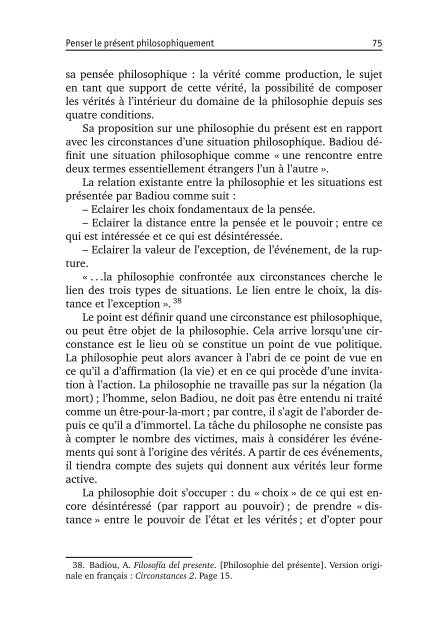 Introduction à la pensée d'Alain Badiou. Les quatre ... - Nessie