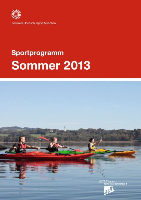 Sportprogramm Sommer 2013 - ZHS