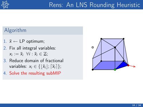 Primal Heuristics in SCIP - ZIB