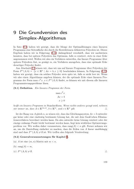 finale Version des Vorlesungsskripts - ZIB