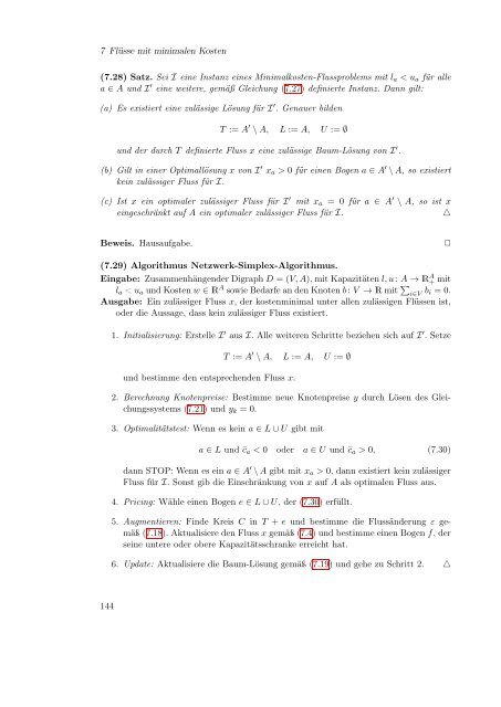 aktuelle Version des Vorlesungsskripts - ZIB