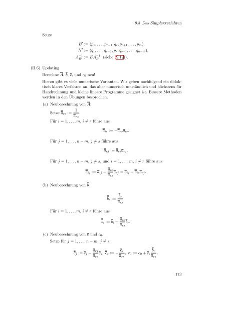 aktuelle Version des Vorlesungsskripts - ZIB