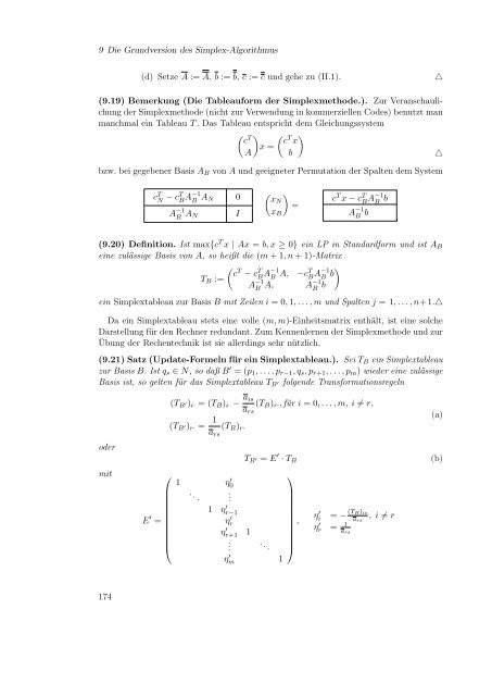 aktuelle Version des Vorlesungsskripts - ZIB