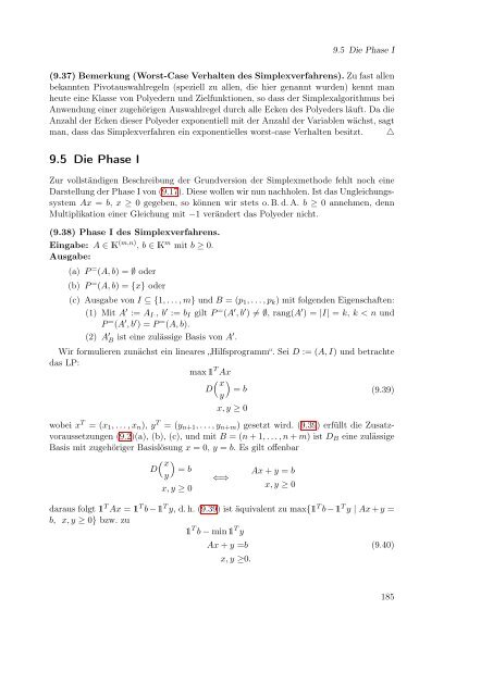 aktuelle Version des Vorlesungsskripts - ZIB