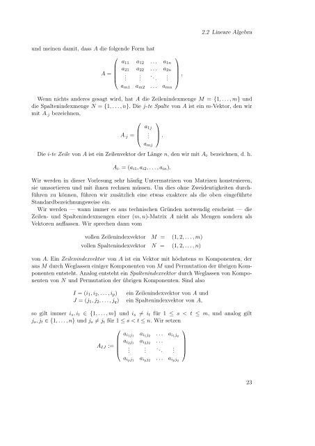 aktuelle Version des Vorlesungsskripts - ZIB