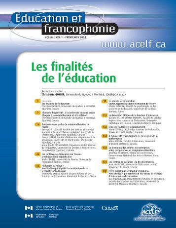 Numéro complet (pdf) - acelf
