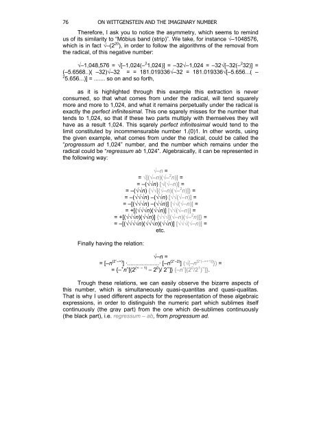 VOL. IV (XXI) 2009 - Departamentul de Filosofie si Stiinte ale ...