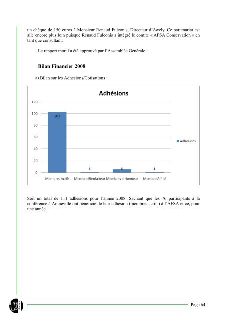 Compte Rendu sur la Conférence de Soigneurs Animaliers ... - AFSA