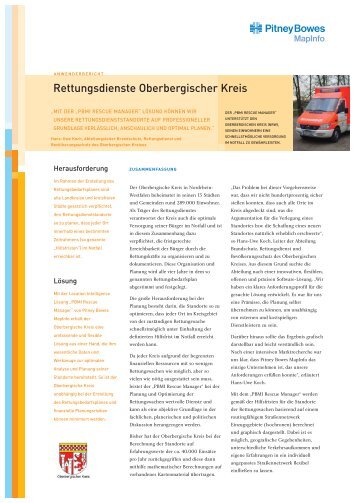 Rettungsdienste Oberbergischer Kreis