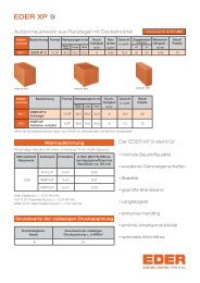 EDER XP 9 - Technische Angaben (PDF)