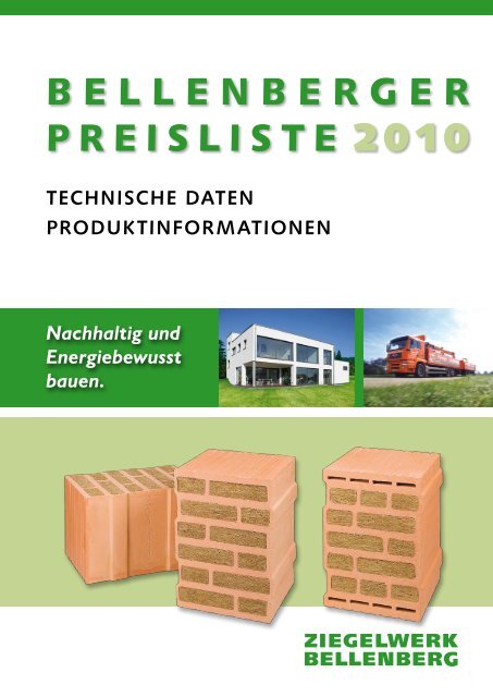 Planziegel - Ziegelwerk Bellenberg, Wiest GmbH & Co. KG
