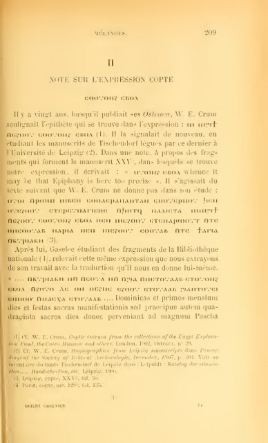 Revue de l'Orient chrétien - CatholicaPedia