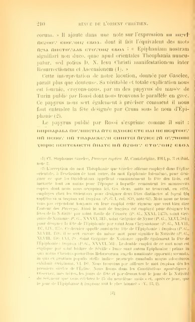 Revue de l'Orient chrétien - CatholicaPedia