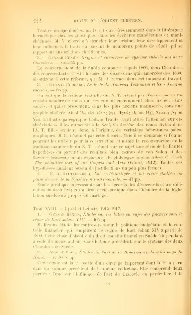 Revue de l'Orient chrétien - CatholicaPedia