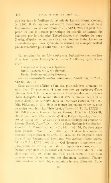 Revue de l'Orient chrétien - CatholicaPedia