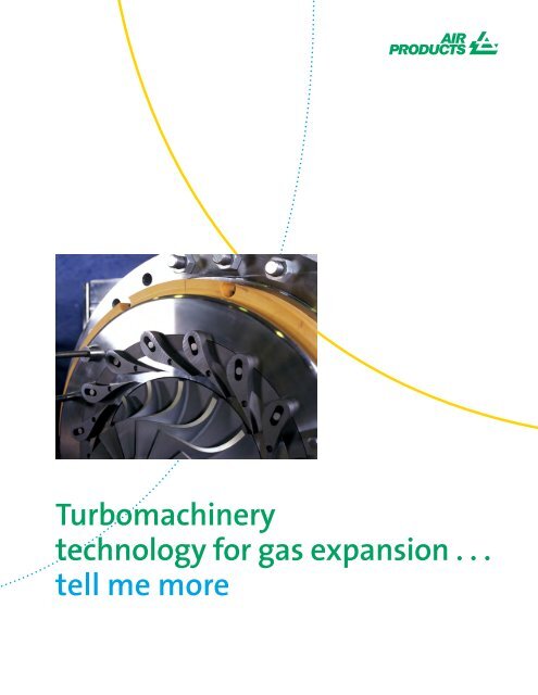 Turbomachinery technology for gas expansion - Air Products and ...