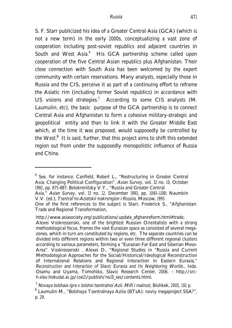 Russia - Central Asia-Caucasus Institute and Silk Road Studies ...