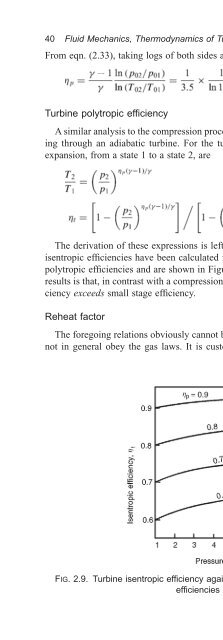 Fluid Mechanics and Thermodynamics of Turbomachinery, 5e