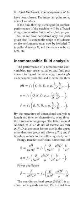 Fluid Mechanics and Thermodynamics of Turbomachinery, 5e