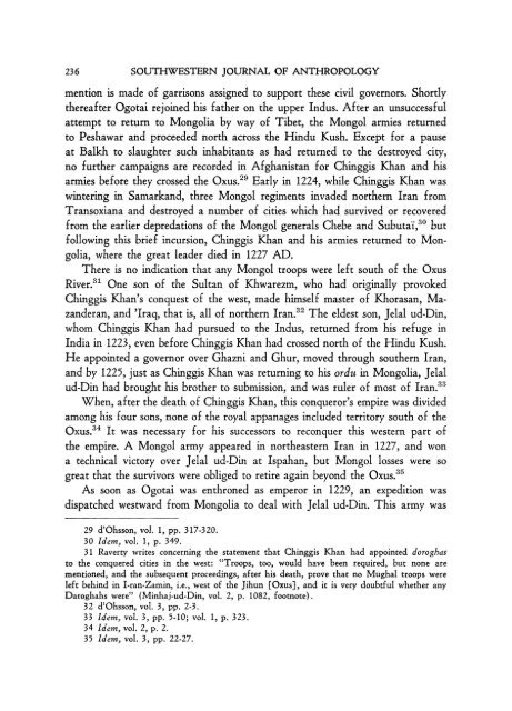 The Inquiry into the History of the Hazara Mongols of ... - Hazara.net