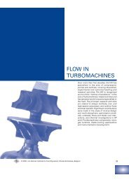 Flow in Turbomachines - the von Karman Institute for Fluid Dynamics