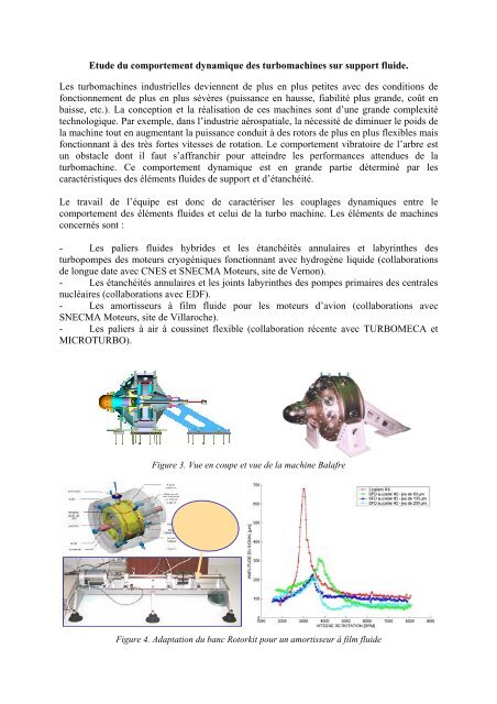 Etude du comportement dynamique des turbomachines sur support ...