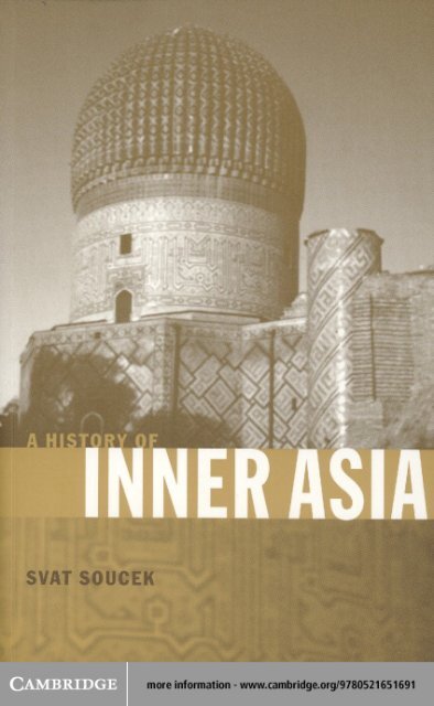 A HISTORY OF INNER ASIA