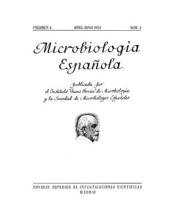 Vol. 6 núm. 2 - Sociedad Española de Microbiología
