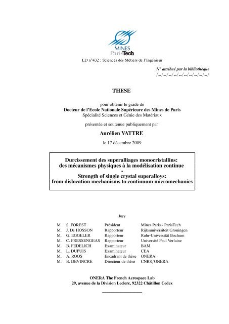 2 -Interprétation physique des composantes du tenseur de stress de