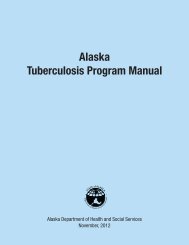 Alaska Tuberculosis Program Manual - Epidemiology - State of Alaska