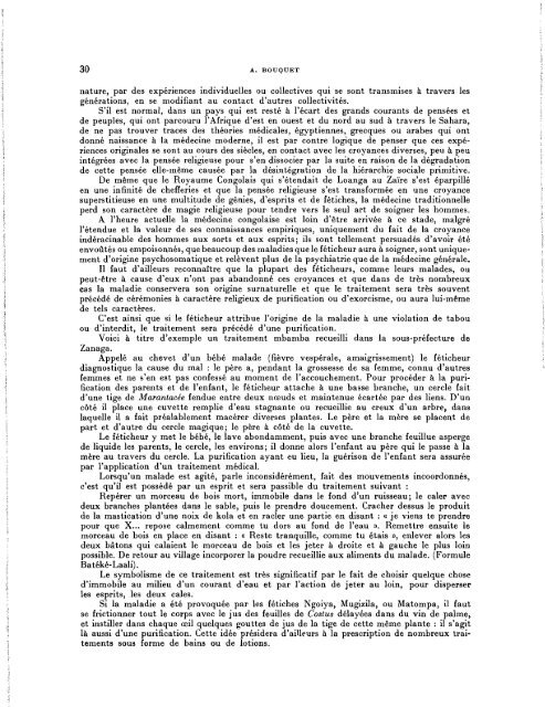 Féticheurs et médecines traditionnelles du Congo (Brazzaville) - IRD